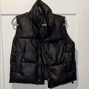 Black Puffer Vest